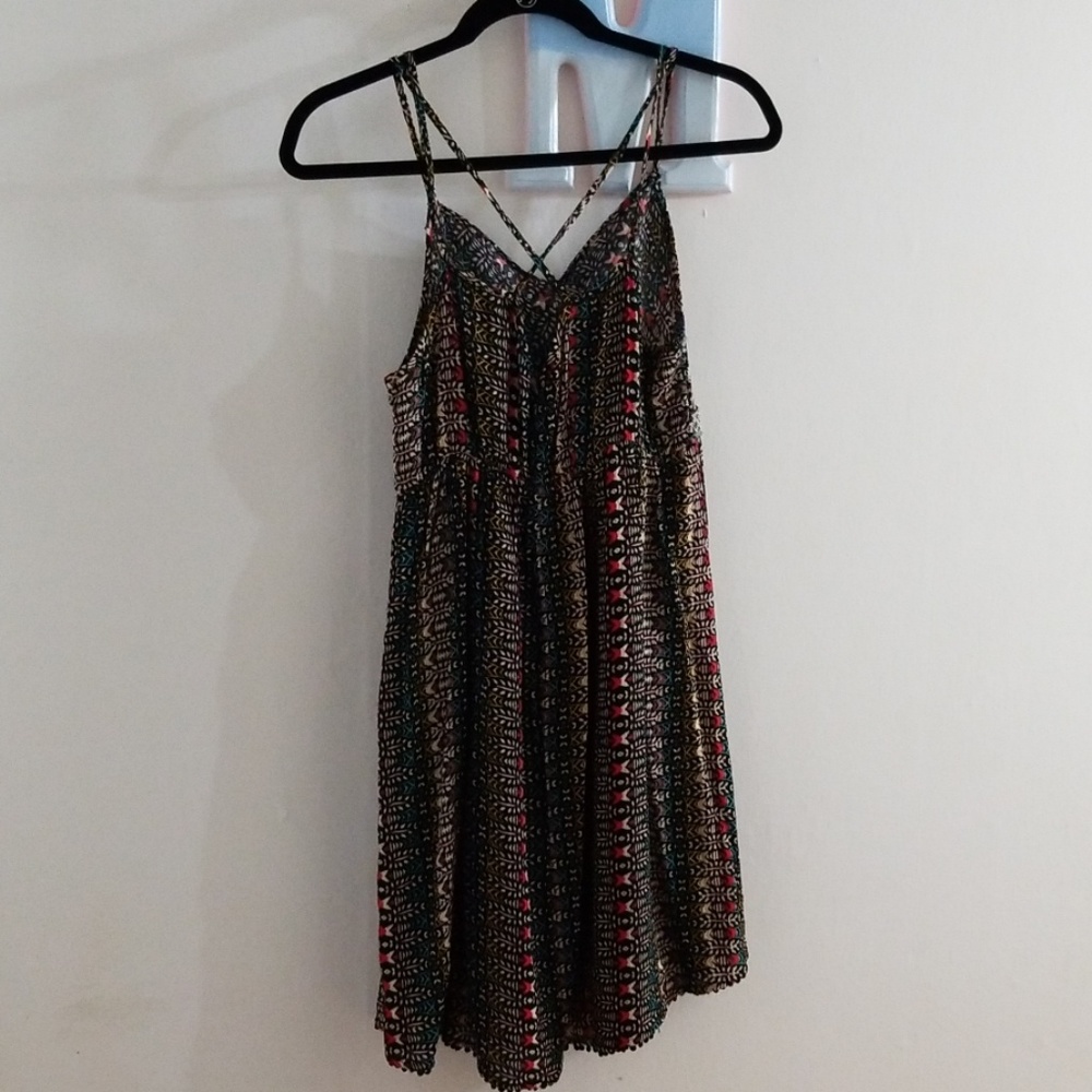 Colorful Pattern Dress - Picture 3 of 4